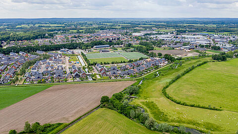 Regio Foodvalley luchtfoto Veenendaal Renswoude groen