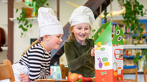 BSO kinderen krijgen spelenderwijs les over groenten en fruit