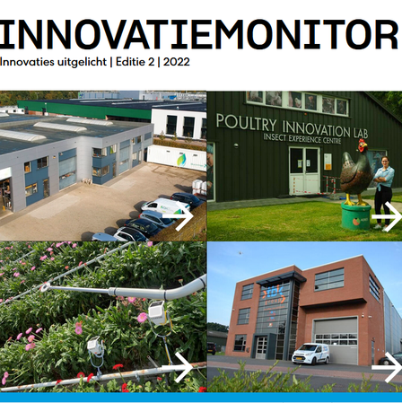 screenshot van de cover van het online magazine Innovatiemonitor